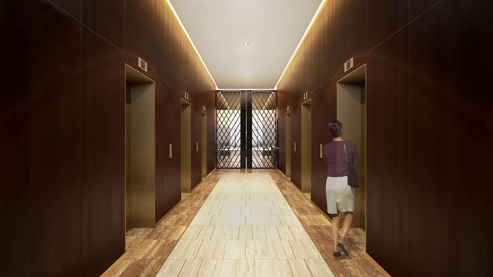 Aleph Doha Residences, Curio Collection By Hilton Ngoại thất bức ảnh The elevators