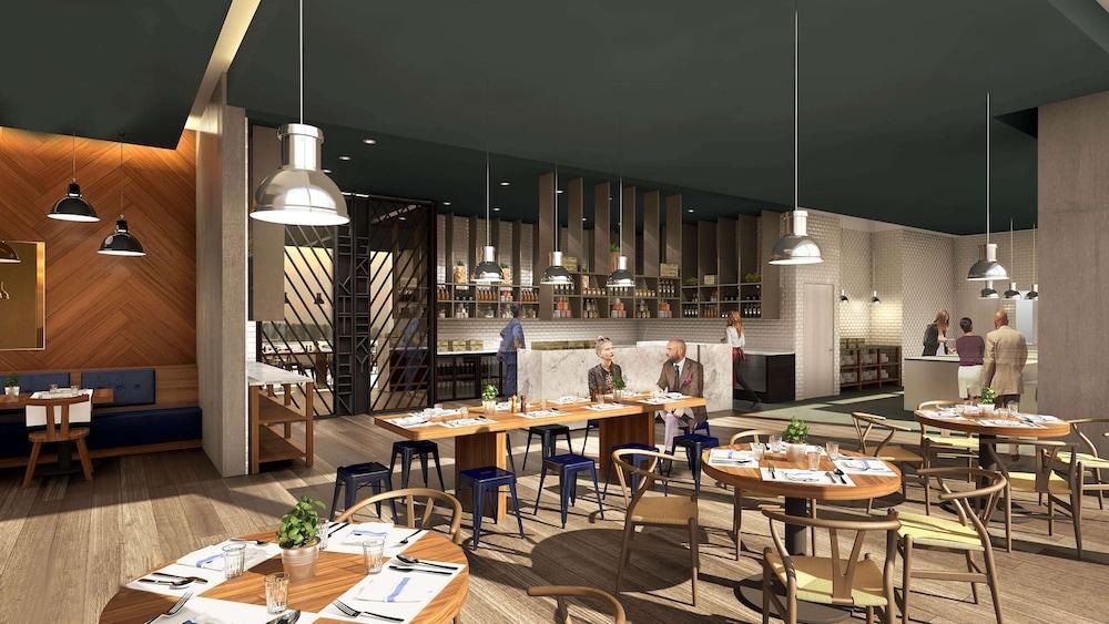 Aleph Doha Residences, Curio Collection By Hilton Ngoại thất bức ảnh The interior of the restaurant