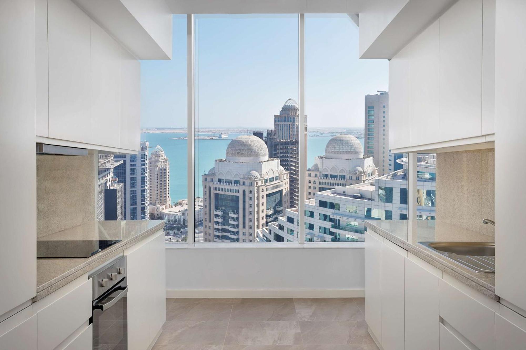 Aleph Doha Residences, Curio Collection By Hilton Ngoại thất bức ảnh