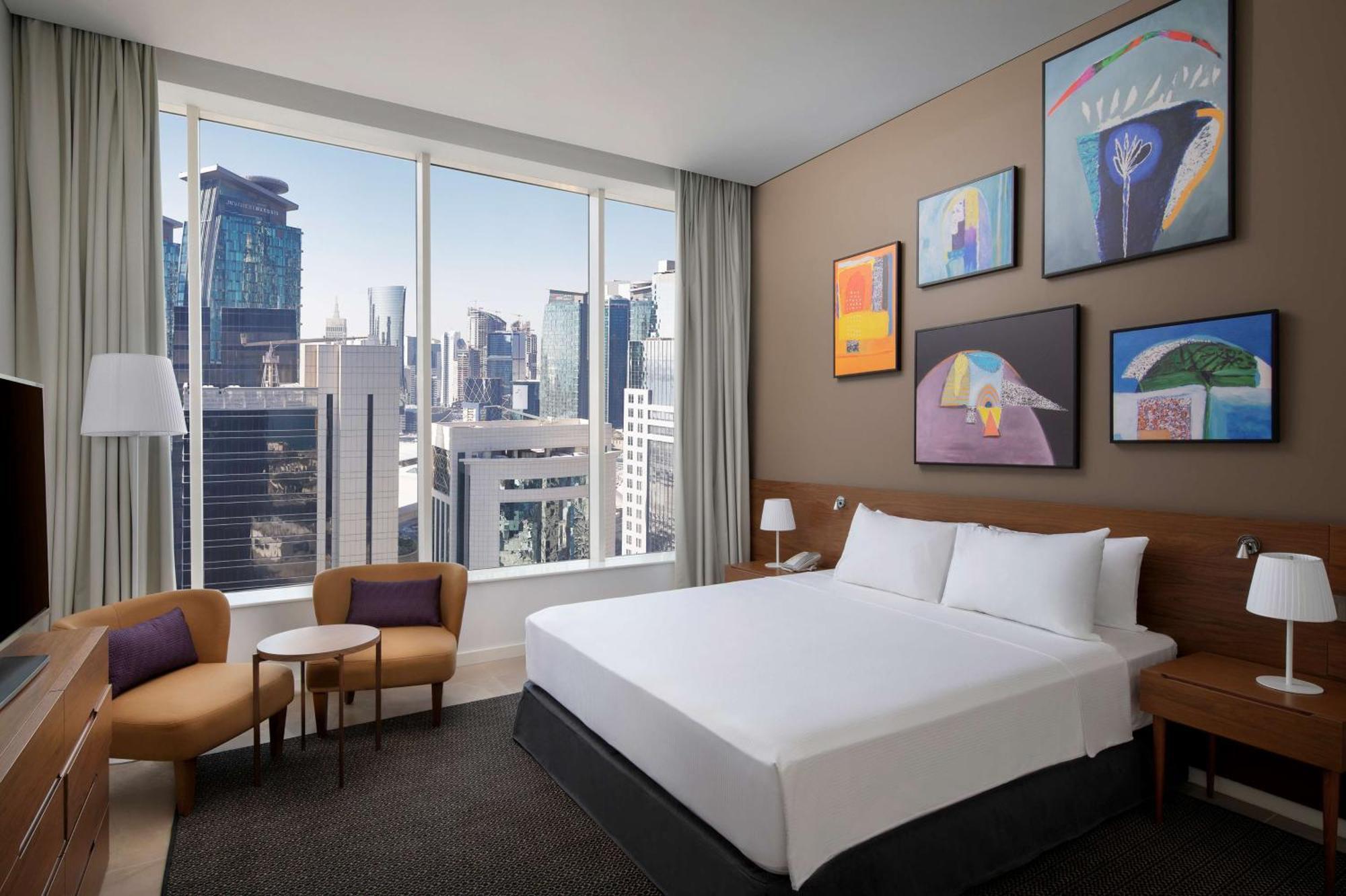 Aleph Doha Residences, Curio Collection By Hilton Ngoại thất bức ảnh