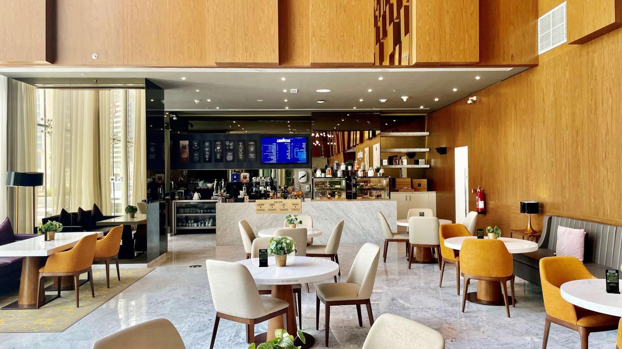 Aleph Doha Residences, Curio Collection By Hilton Ngoại thất bức ảnh The lounge at the airport