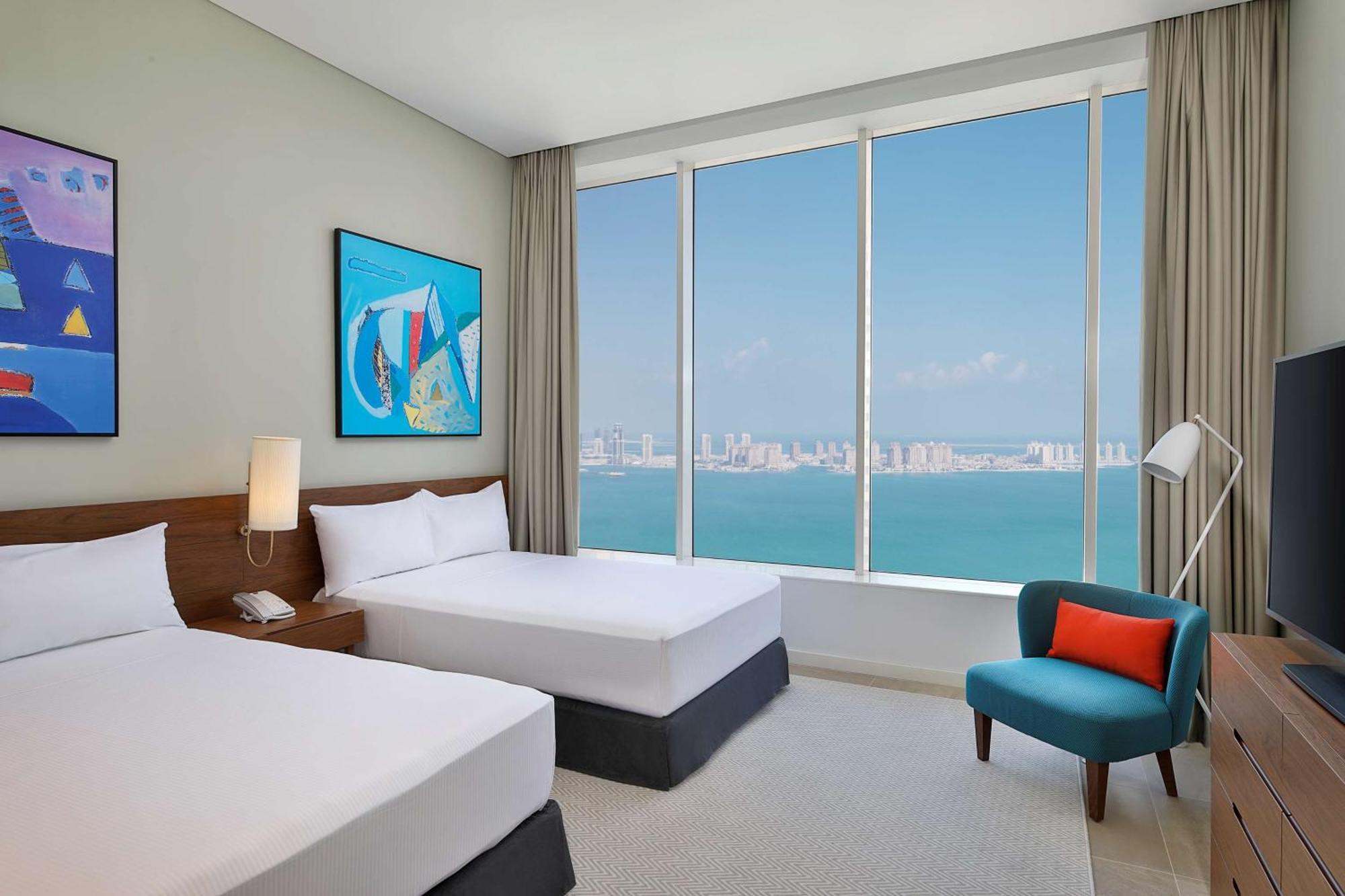 Aleph Doha Residences, Curio Collection By Hilton Ngoại thất bức ảnh