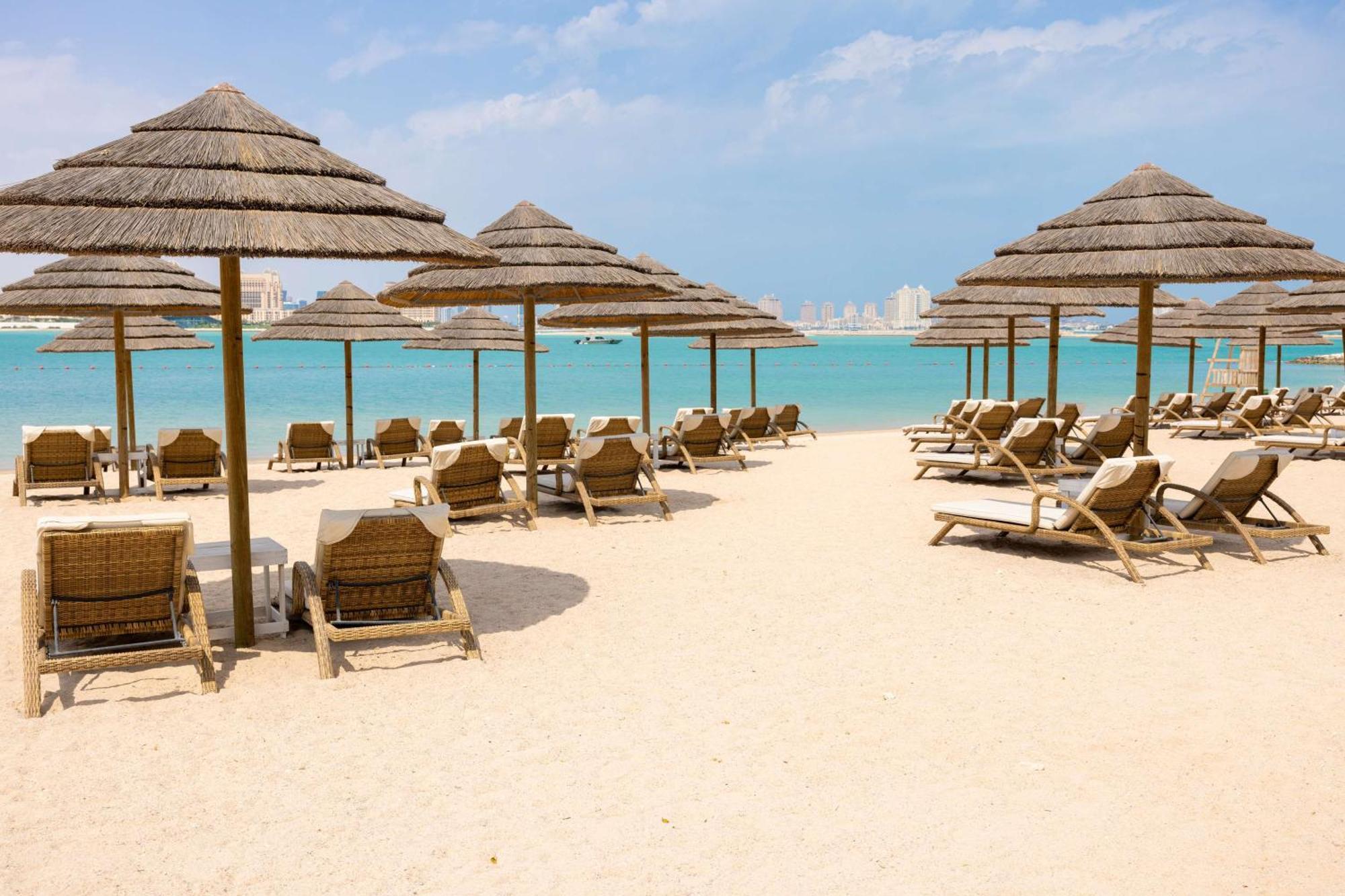 Aleph Doha Residences, Curio Collection By Hilton Ngoại thất bức ảnh Beach at Jumeirah Islands
